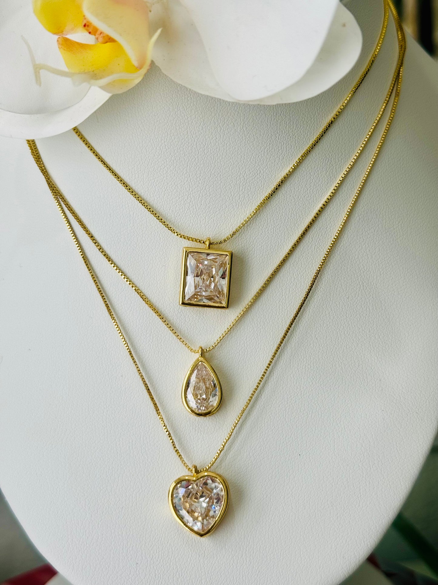 Adjustable Diamond Necklace
