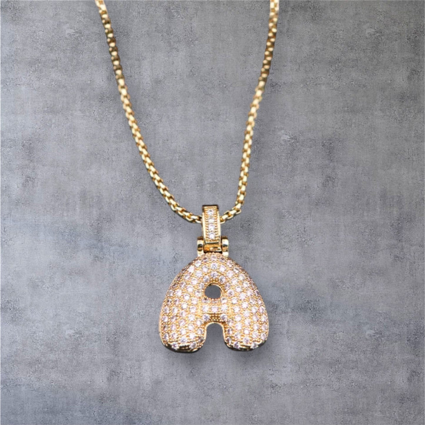 Shiny Letters Necklace
