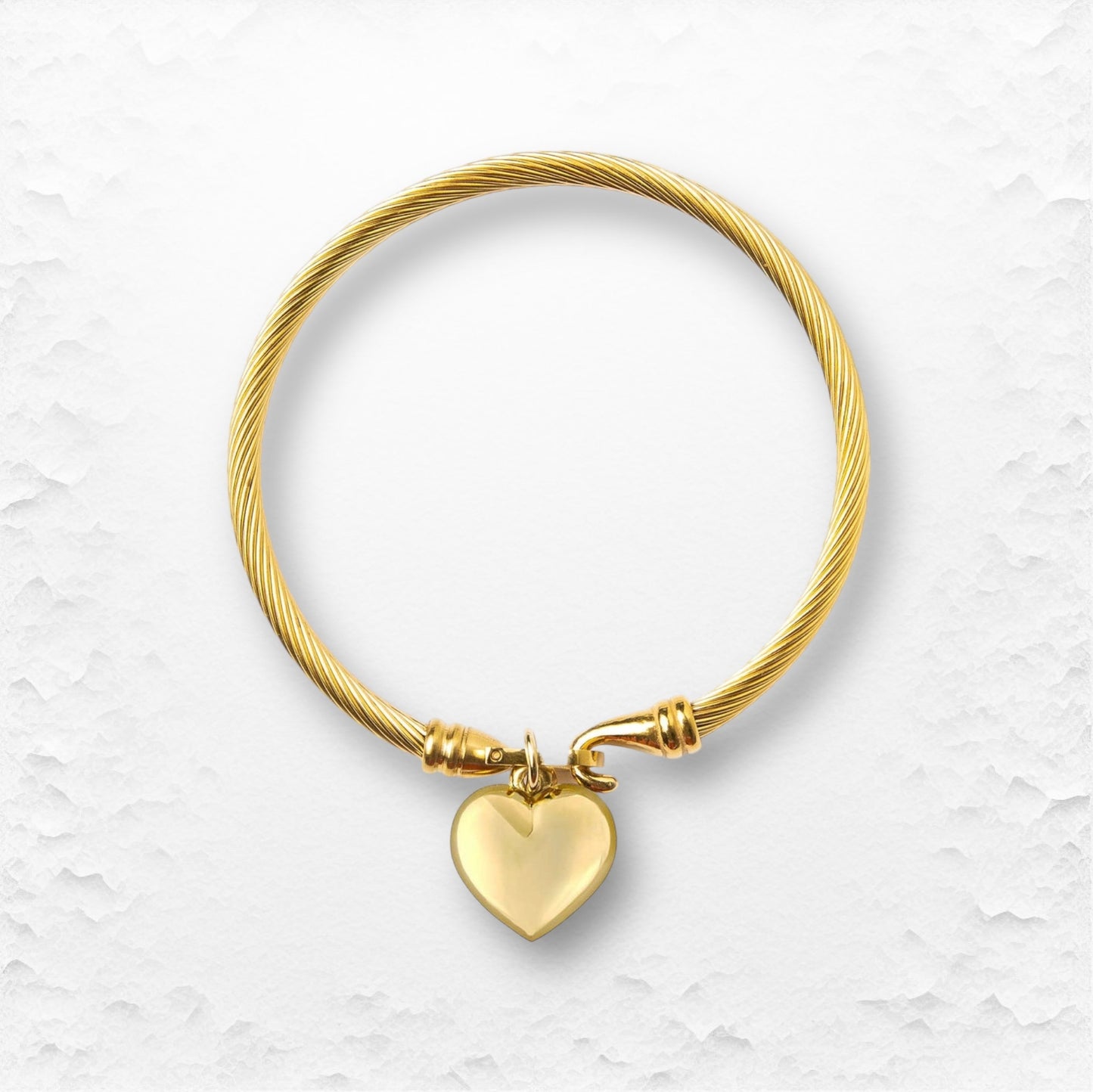 Heart Pendant Bracelet