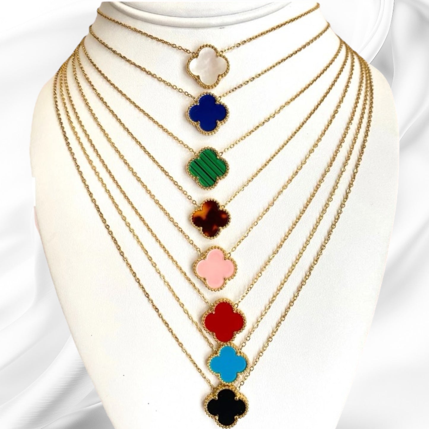 Single Clover Necklaces