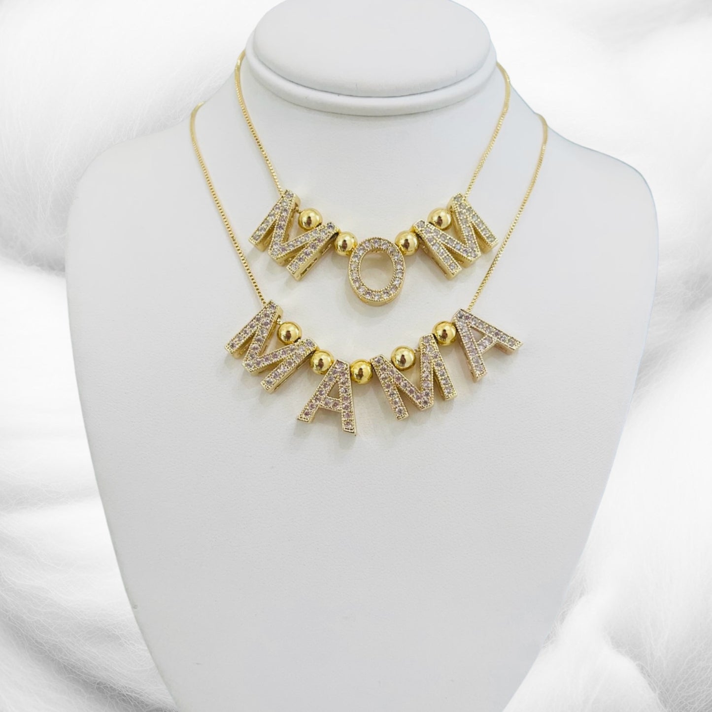 Mom Zirconium Necklace