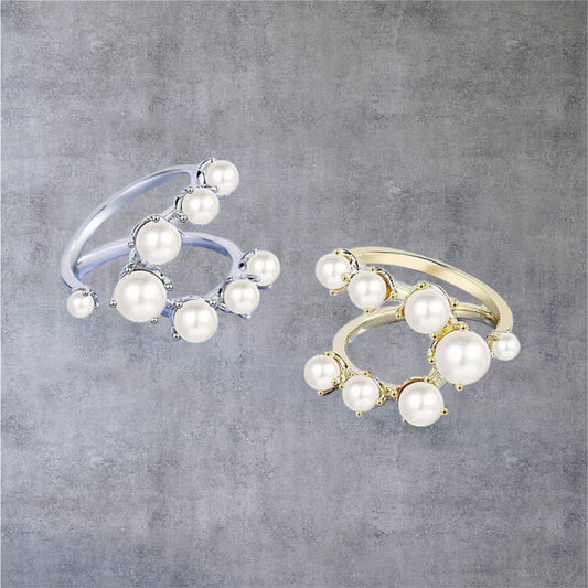 Big Pearl Rings